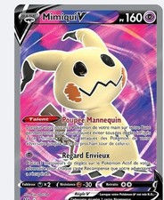 Carte Pokémon Mimiqui V 148/163 EB05 Epée & Bouclier Styles de Combat FR NEUF