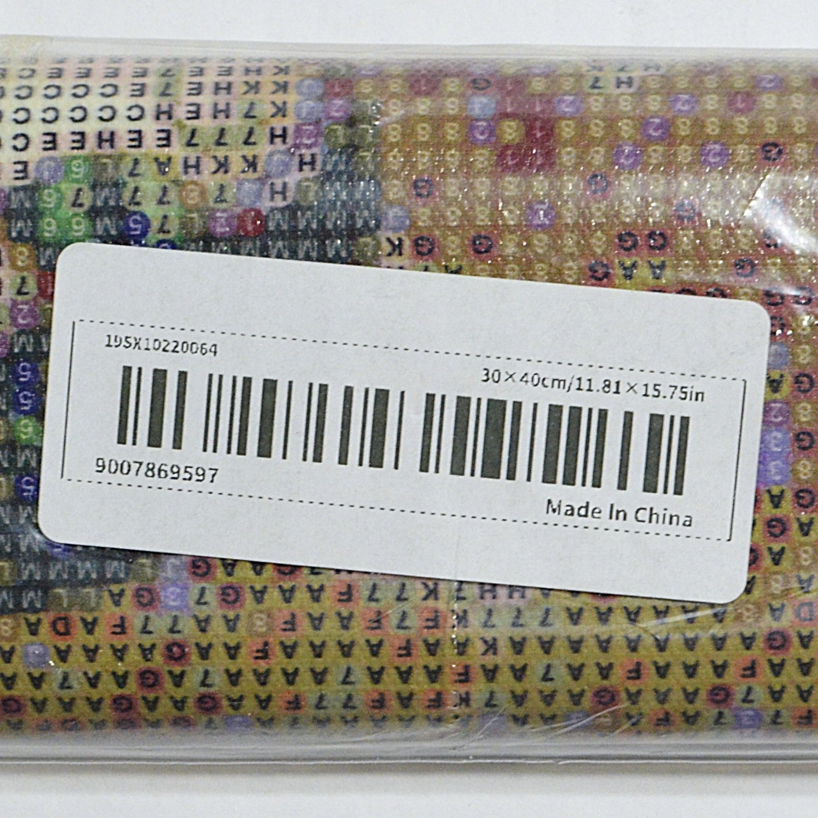 Diamond Painting Kit 30x40cm Two Cats Black White Colorful DIY Art Craft m027