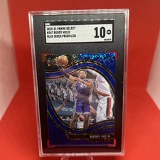 2020 Panini Select Blue Disco Prizm /25 #247 SGC 10 Gem Mint Kings Graded Card