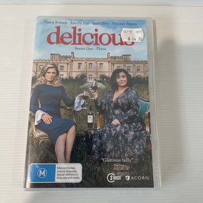 Delicious Series DVD Series 1-3 Box Set Region 4 Brand New Sealed Dawn French