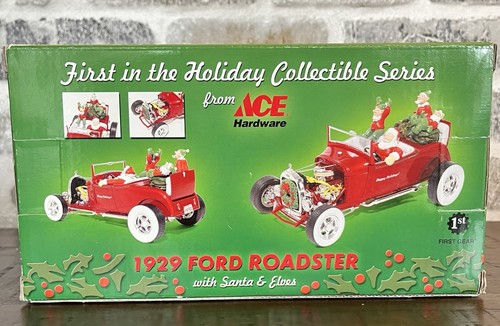 1929 Ford Roadster Santa & Elves ACE Hardware Maßstab 1:25 Diecast Metall Replika - Bild 3 von 10