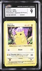 CGC 9 MINT Pikachu 58/102 Shadowless Japanese Cd Promo Base Set Pokemon Card