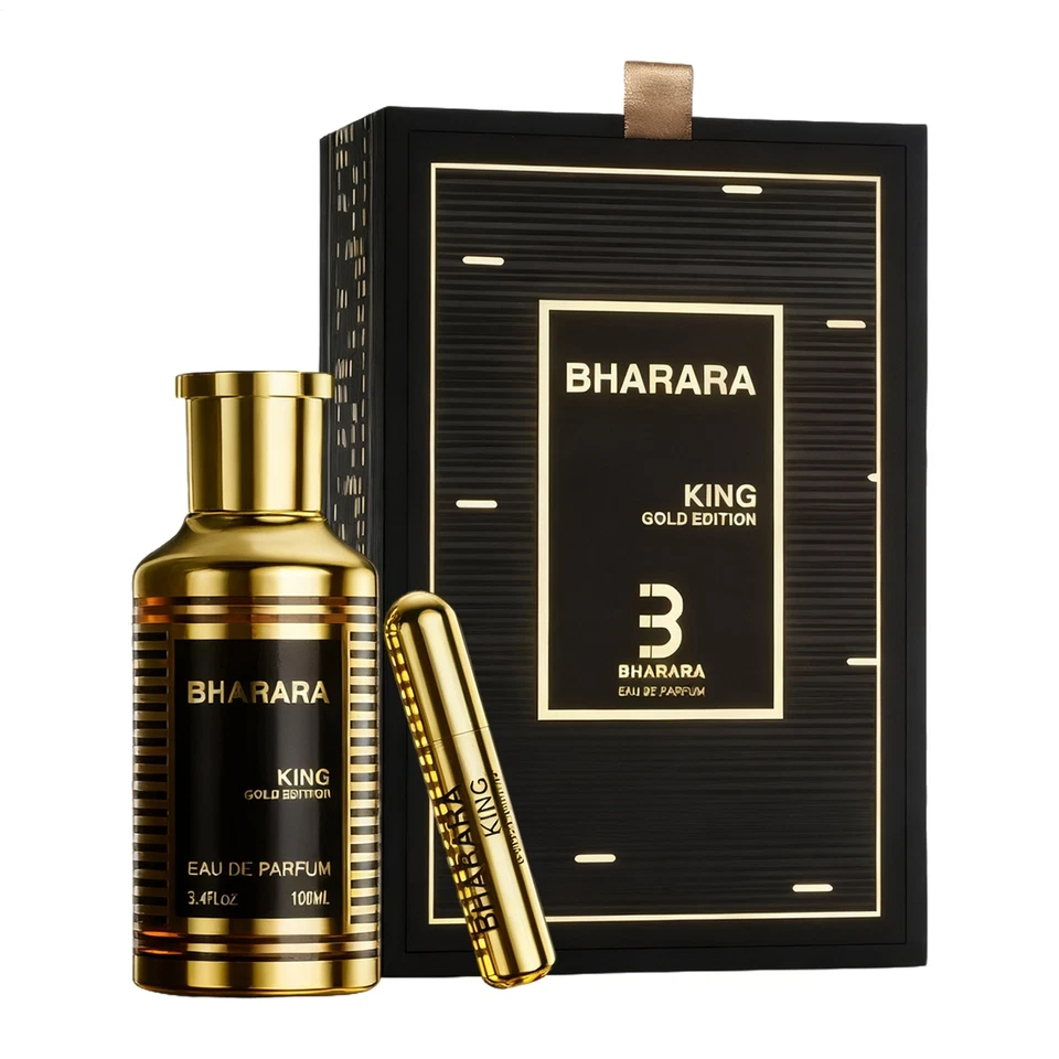 Perfumes para mujer Bharara King Gold Edition EDP 100 ml/3,4 oz Foto 3 de 4