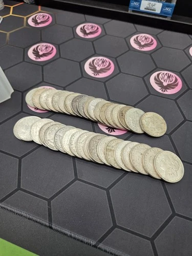 Lot of 36 Coins 1921 Morgan Silver Dollars 90% In Tubes Good Condition