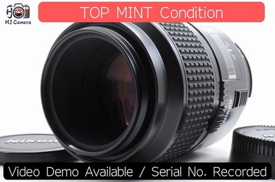 Nikon Micro Nikkor AF 105mm f/2.8D Macro Prime Objektiv F Mount Top...