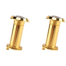 2X 200 Grad Versenkbare 36-58mm Sicherheitst&uuml;rspion Guckloch Guckloch + Abd1917