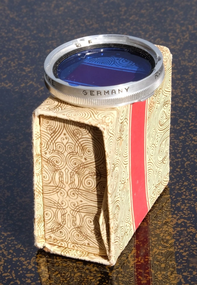 Rollei Color Conversion B-11 blue filter, F/3.5, Tessar-Triotar-Xenar - Image 2 of 4