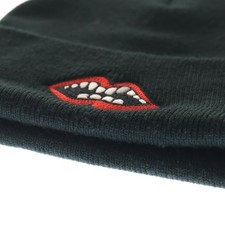 Chrome Hearts X Matty Boy Ppo Watch Cap Chomper Embroidered Beanie Knit Black
