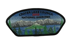 2023 Jamboree Crater Lake Council OR JSP BLK Bdr (VT943)