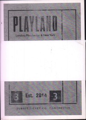 Johnny Marr Playland Werbe Postkarten Warner 2014 Set von 6 x mit Außenhülle