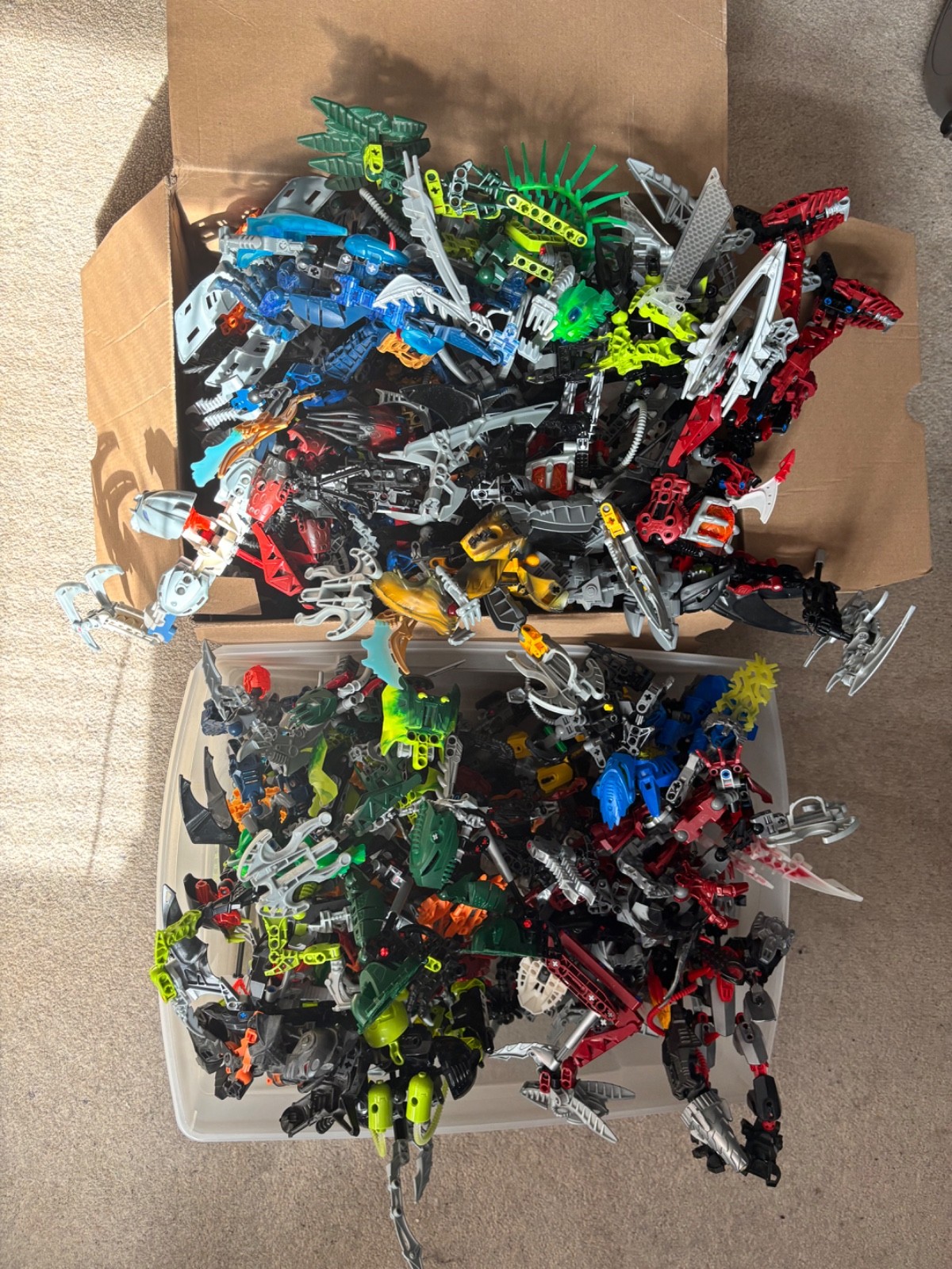 Lego Bionicle Bundle - READ DESCRIPTION - Karzhani, Nocturn, Makuta Icarax