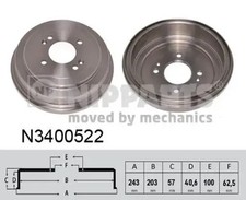 Tambour de frein Hyundai I20