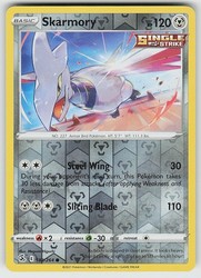 Skarmory 182/264 Reverse Holo Fusion Strike