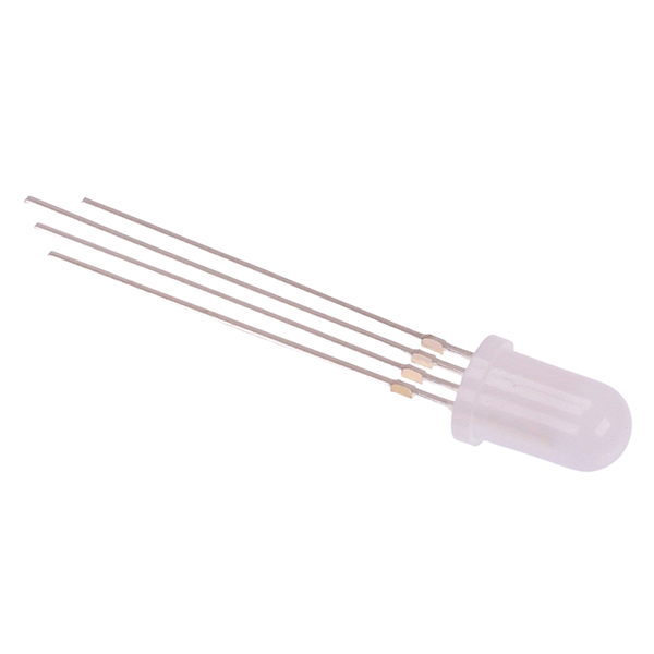 100 x RGB 5mm Water Clear LED 160° Common Cathode
