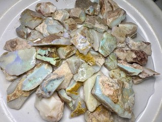 1150ct Australian Opals C. Pedy/ Mintabie Rough Exact Opals Pictured