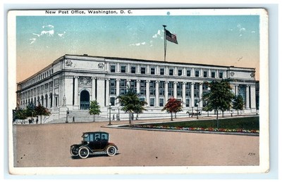 Washington D.C. New Post Office B.S. Reynolds Co. Vintage Postcard
