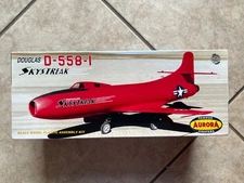 Aurora style fantasy box Douglas D-558-1 Skystreak   (no kit)  Boxart Treasure!