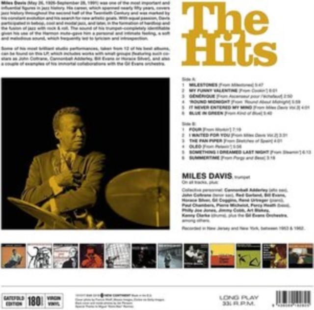 Miles Davis  ""The Hits"" Some Of His Most Brilliant Studio Performances Brand New - Image 3