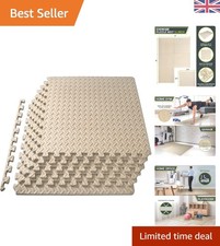 Versatile EVA Foam Interlocking Mats 24 Sq Ft - Safe Floor for Kids & Workouts