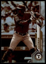 2020 Topps Chrome Ronald Guzman #129 Sepia Refractor
