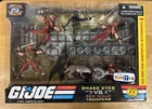 GI Joe 25th Annv SNAKE EYES VS RED NINJA TROOPERS Toys R Us Exclusive NIB