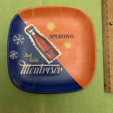 POSACENERE PUBBLICITARIO APERITIVO MONTRESOR VINTAGE ANNI 50/60.