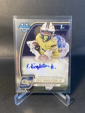 2024 Bowman University Chrome Eric Singleton Jr. 1st Bowman Auto #PA-ESI