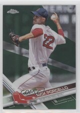 2017 Topps Chrome Green Refractor 37/99 Rick Porcello #84 y0i