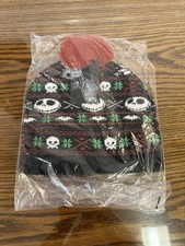 The Nightmare Before Christmas Disney Beanie Hat Jack Skellington