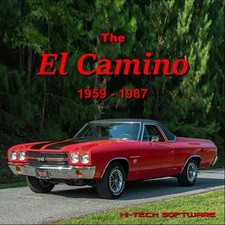 The Chevrolet El Camino 1959-1987 Dvd-rom 500 Photos