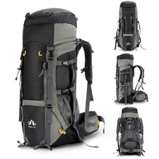 Night Cat Camping Backpacks 90L Internal Frame Hiking Backpack For Men Women