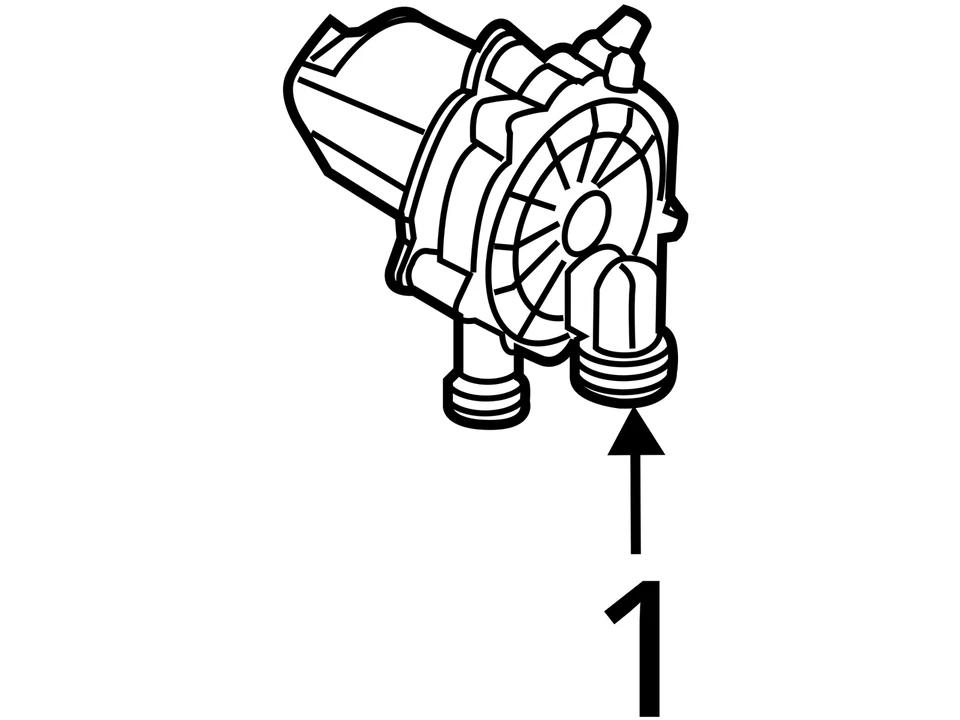 BOMBA INYECCIÓN AIRE SMOG Volkswagen Jetta 2014 14 04E131333A 1337125 Foto 4 de 4