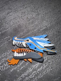 Lego Ninjago Epic Dragon Battle (9450) HEADS ONLY + Extra 