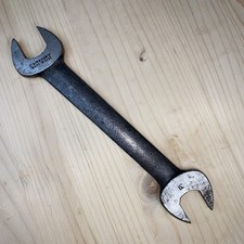 RARE est 1940's era FAIRMOUNT TOOLS #31 Double Open End Wrench 25/32” | 7/8”