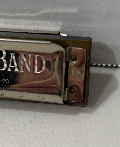 Vintage M.Hohner Marine Band Harmonica A440 Key of F Made In Germany - 第 3/7 張圖片