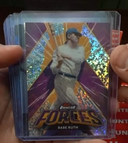 2026 Topps Finest Babe Ruth Base (RAW)