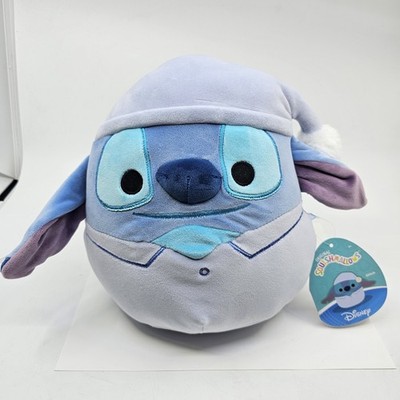 Squishmallow Kellytoy Plush Disney Lilo & Stitch Pajamas Stitch 8'' NWT NEW