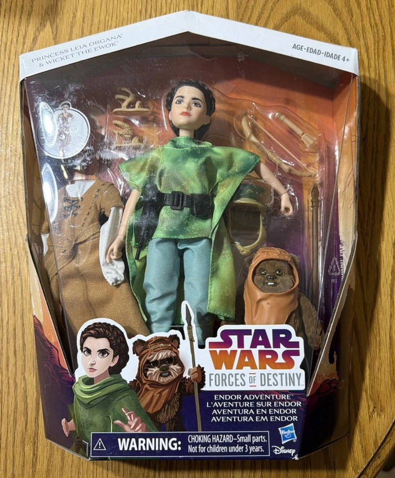 Star Wars Forces Or Destiny Lot of 5 Ahsoka Sabine Leia Jyn R2D2 Wicket. New - Image 2 of 4