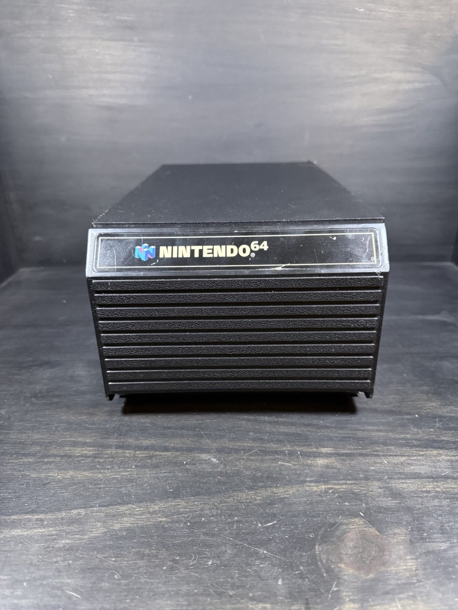 Vintage Nintendo 64 N64 Storage Case Box 12 Game Cartridge Organizer FREE  SHIP!!