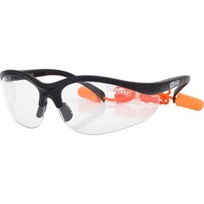KS Tools 3100176 Clear Protective Glasses, with Earplugs
