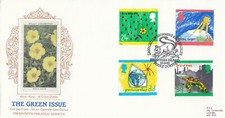 Green Issue PPS Cigarettte Card FDC Brownsea Island Poole Dorset 1992 (109206)
