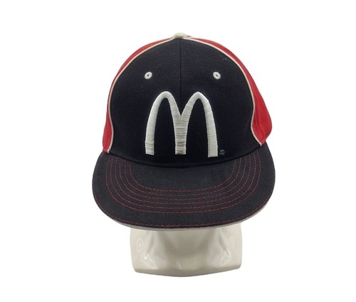 McDonalds Baseball Cap Hat Snapback Red 