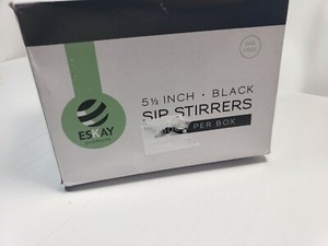 Disposable Plastic Stirrer Straw, for Coffee and Cocktails, 5 1/2 Inches Long 95