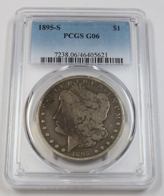 ゲ*ー様 モルガン銀貨PCGSMS63 １８９５年 モルガン銀貨PCGSMS63 1895年 【公式通販】