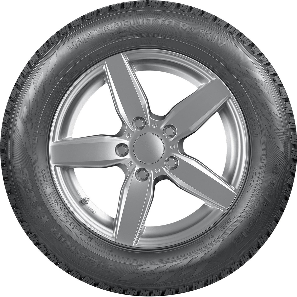 【R17732】31枚 1 New Nokian Hakkapeliitta R3 Suv - 215/60r17 Tires 2156017 215 60