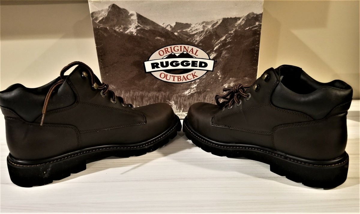 Rugged Outback Men's Ankle Boots Size 12
