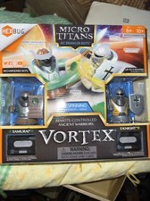 NIB Hexbug Micro Titans Vortex Samurai vs Knight RC Battlebots  ARENA INCLUDED 