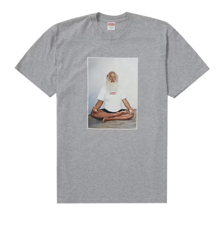 Tee shirt Supreme Rick Rubin   Gris bruyère   FW21 Medium
