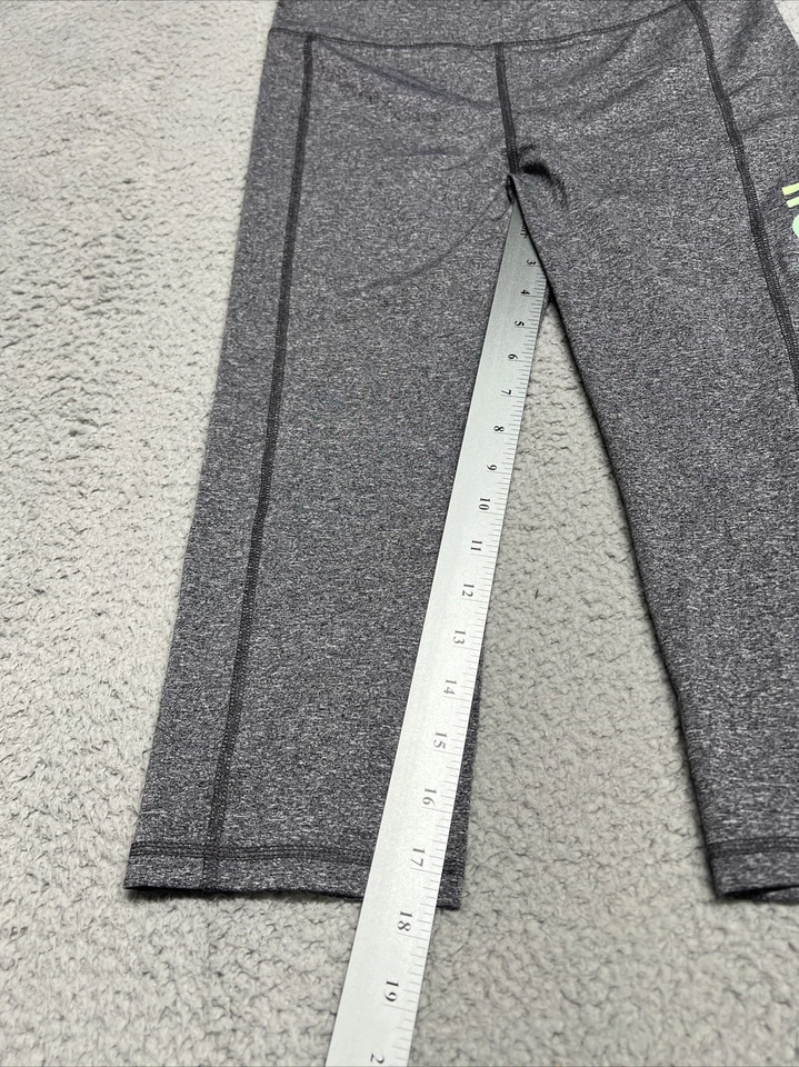 Ideology Leggings Cortos Mujeres Correr Como Una Niña Coloridos Capri Yoga Pantalones Gris XL Foto 4 de 4