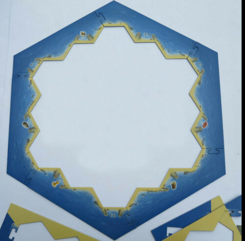 NEU Siedler von Catan Rahmen für das Catan Spiel (6 Teile)